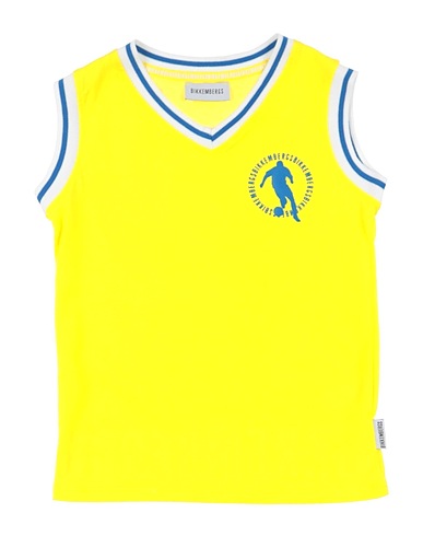 BIKKEMBERGS T-shirt Yellow 100% Cotton