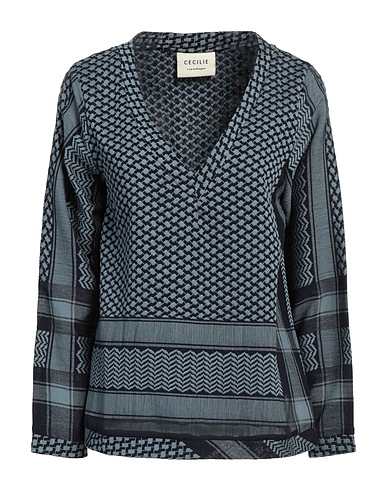 CECILIE Copenhagen Top Pastel blue 100% Cotton