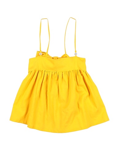 MARIUCCIA Débardeur Jaune 55% Lin, 44% Viscose, 1% Autres fibres