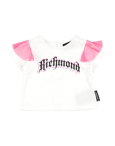 JOHN RICHMOND T-shirt Bianco 95% Cotone, 5% Elastan