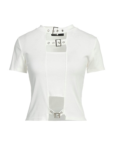 OUI, ODILE! T-shirt White 60% Cotton, 40% Polyester