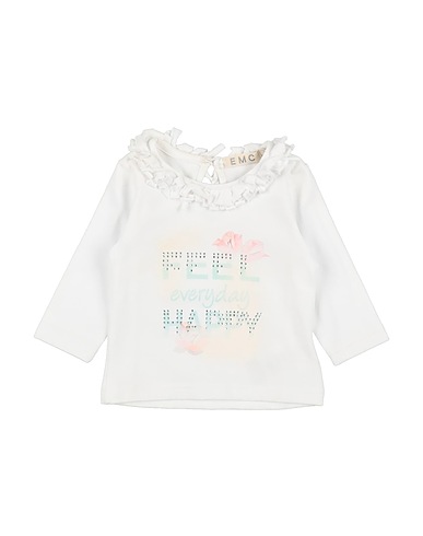 EMC EVERYTHING MUST CHANGE T-shirt Bianco 92% Cotone, 8% Elastan