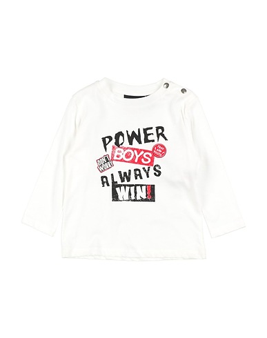 PLEASE T-Shirt Off white 100% Baumwolle