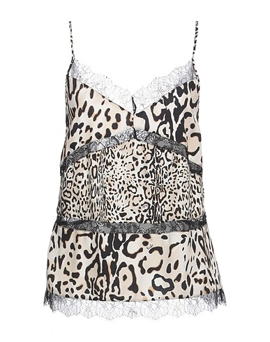 PINKO Cami Beige 100% Viscose, Polyester, Polyamide