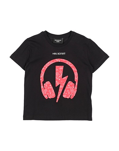 NEIL BARRETT T-shirt Nero 100% Cotone