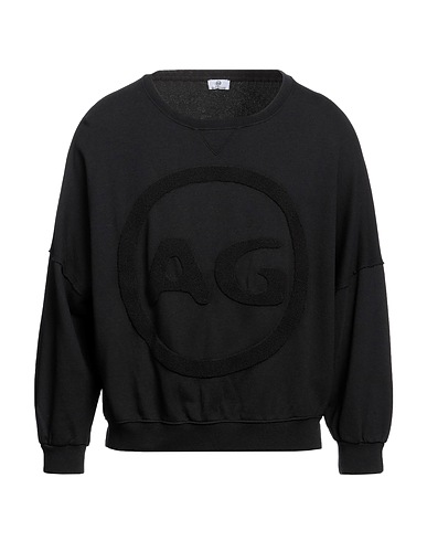 AG JEANS Sweatshirt Schwarz 90% Baumwolle, 10% Polyester