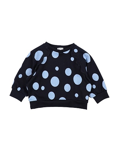 PICCOLA LUDO Sweatshirt Midnight blue 55% Viscose, 43% Polyester, 2% Elastane