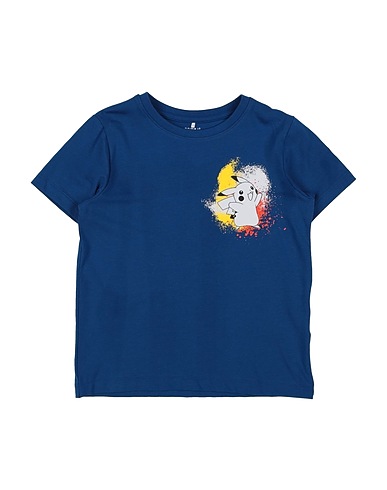 NAME IT® T-shirt Blue 95% Cotton, 5% Elastane