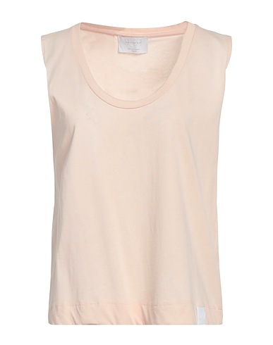 DANIELE FIESOLI Basic t-Shirt Απαλό ροζ 100% Βαμβάκι