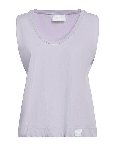 DANIELE FIESOLI Basic T-shirt Lilac 100% Cotton