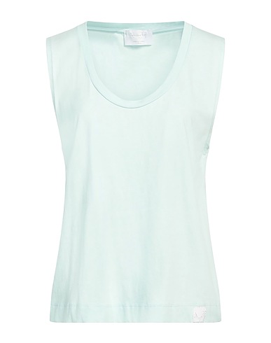 DANIELE FIESOLI Basic t-Shirt Μπλε του ουρανού 100% Βαμβάκι