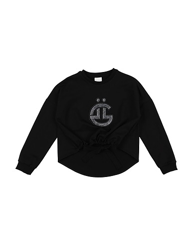 GAëLLE Paris Sweatshirt Black 95% Cotton, 5% Elastane