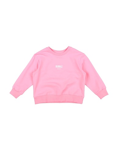 VICOLO Sweatshirt Pink 95% Cotton, 5% Elastane