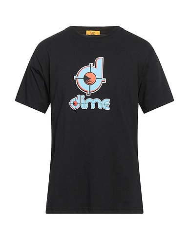 DIME T-shirt Nero 100% Cotone