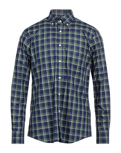 MIRTO Camisa de cuadros Verde 100% Algodón