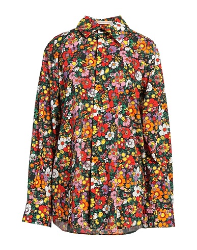 CHRISTOPHER KANE Floral shirts & blouses Black 100% Cotton