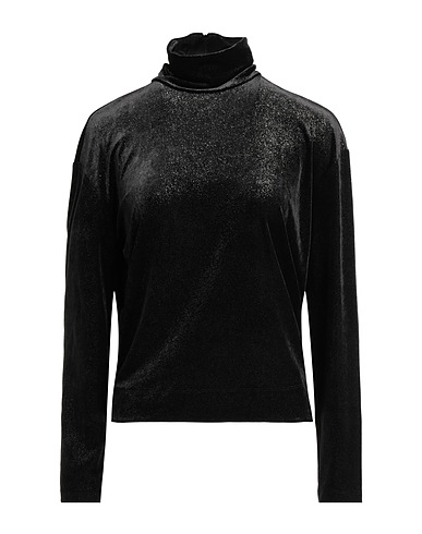 EMPORIO ARMANI T-shirt Black 92% Polyester, 8% Elastane