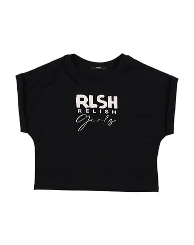 RELISH T-shirt Black 100% Cotton