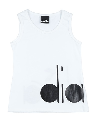 DIADORA T-shirt White 100% Cotton