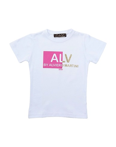 ALV by ALVIERO MARTINI T-shirt White 100% Cotton