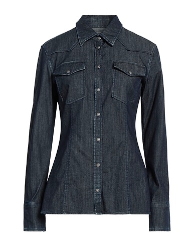 DONDUP Denim shirt 98% Cotton, 2% Elastane