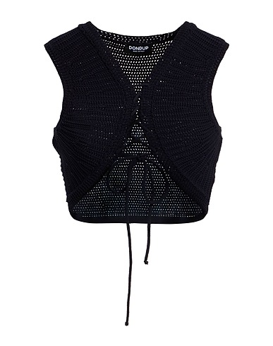 DONDUP Top Noir 100% Polyamide
