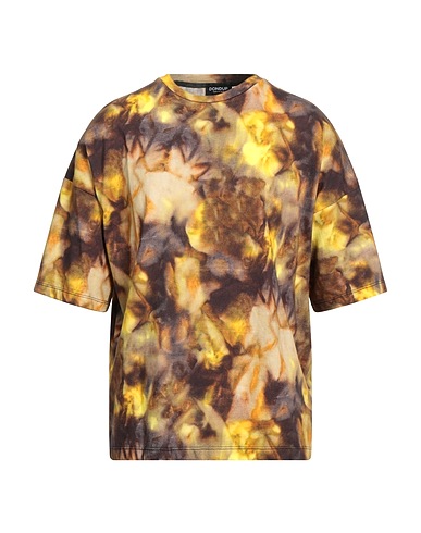 DONDUP T-shirt Yellow 100% Cotton