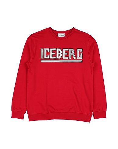 ICEBERG Sweatshirt Red 85% Cotton, 15% Polyester