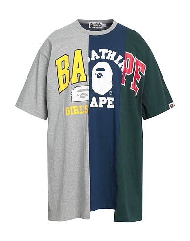 A BATHING APE Ｔシャツ グレー コットン 100%