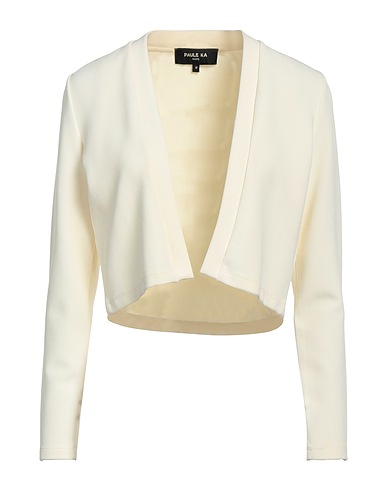 PAULE KA Cardigan Ivory 70% Viscose, 24% Nylon, 6% Elastane