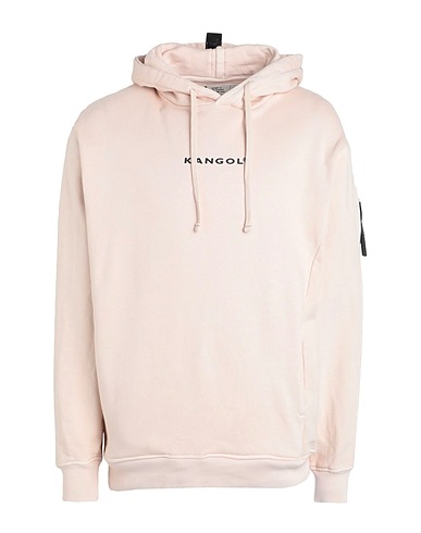 KANGOL Sweat-shirt Rose poudré 100% Coton