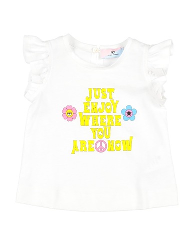 CHIARA FERRAGNI T-shirt White 100% Cotton
