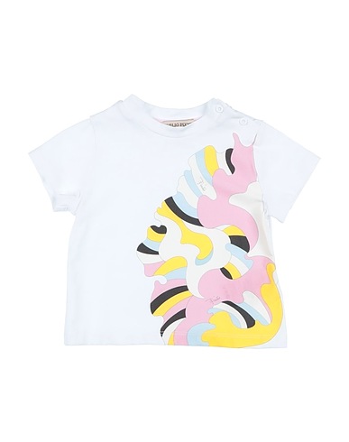 PUCCI T-shirt White 94% Cotton, 6% Elastane