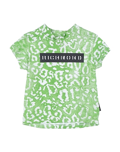 JOHN RICHMOND T-shirt VERDE 100% Cotton
