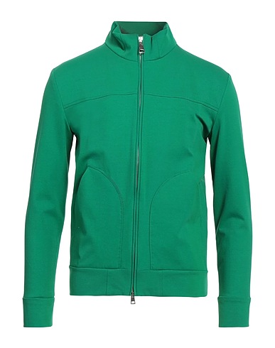HōSIO Sweatshirt Green 59% Cotton, 34% Polyamide, 7% Elastane