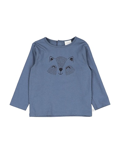 CARRÉMENT BEAU T-shirt Slate blue 100% Cotton