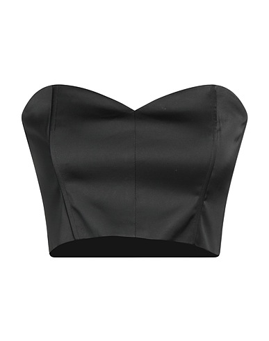 GESTUZ Bustier Black 53% Polyester, 35% Recycled polyester, 10% Viscose, 2% Elastane