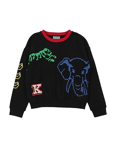 KENZO KIDS Sudadera Negro 95% Algodón, 5% Elastán