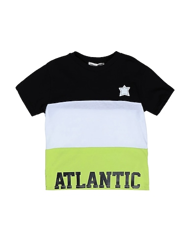 ATLANTIC STARS T-shirt Black 100% Cotton