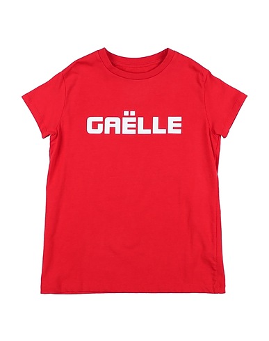 GAëLLE Paris T-shirt Red 90% Cotton, 10% Elastane
