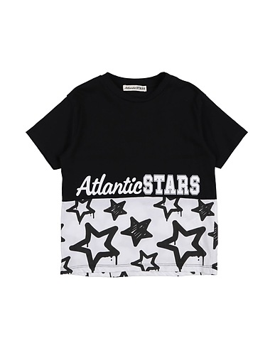 ATLANTIC STARS T-Shirt Schwarz 100% Baumwolle