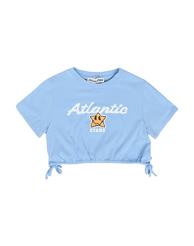 ATLANTIC STARS T-shirt Blu chiaro 100% Cotone