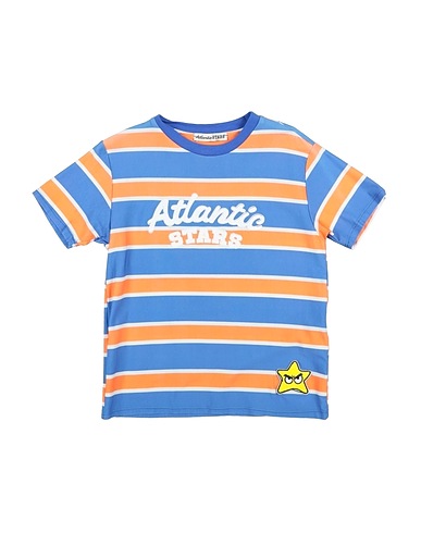 ATLANTIC STARS T-shirt Light blue 100% Cotton