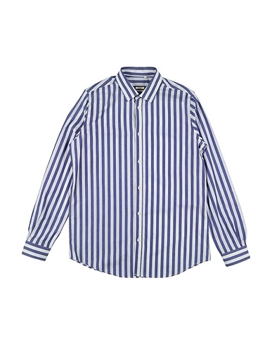 SQUAD² Patterned shirt Blue 100% Cotton
