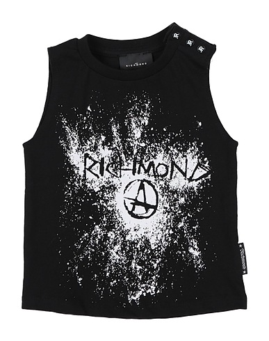 JOHN RICHMOND Ｔシャツ ブラック コットン 100%