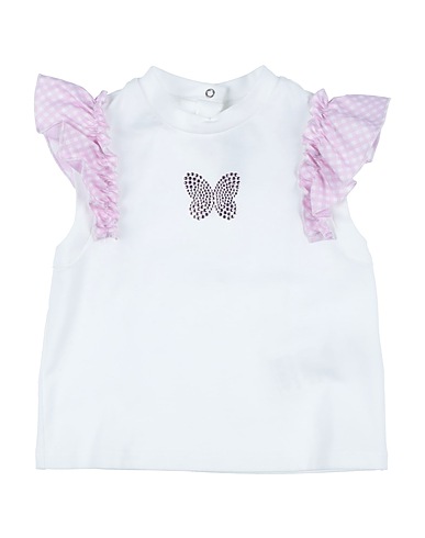 SIMONETTA T-shirt White 94% Cotton, 6% Elastane, Polyamide
