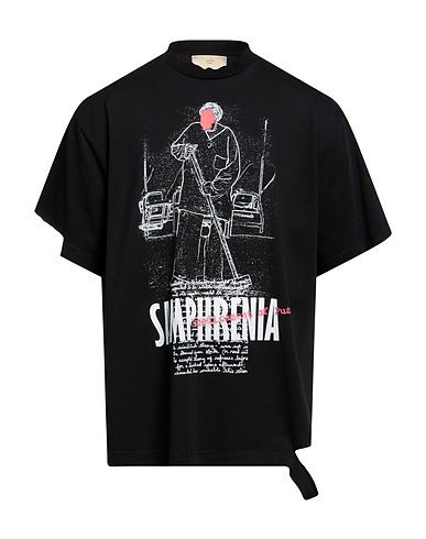 SAGITTAIRE A T-shirt Nero 100% Cotone
