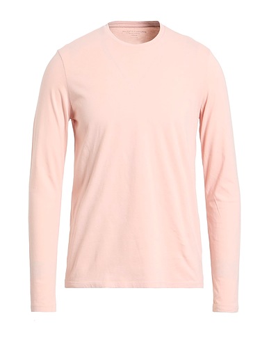 MAJESTIC FILATURES Basic T-shirt Light pink 50% Organic cotton, 50% Recycled cotton