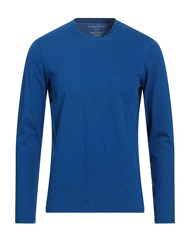 MAJESTIC FILATURES Basic T-Shirt Blue 50% Organic cotton, 50% Recycled cotton