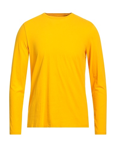 MAJESTIC FILATURES Basic T-Shirt Yellow 50% Organic cotton, 50% Recycled cotton
